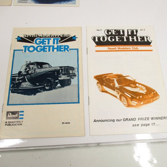 8 Revell Modelers Club Get It Together Magazine Newsletter  1979 - 80 Model Kit - Picture 4 of 9